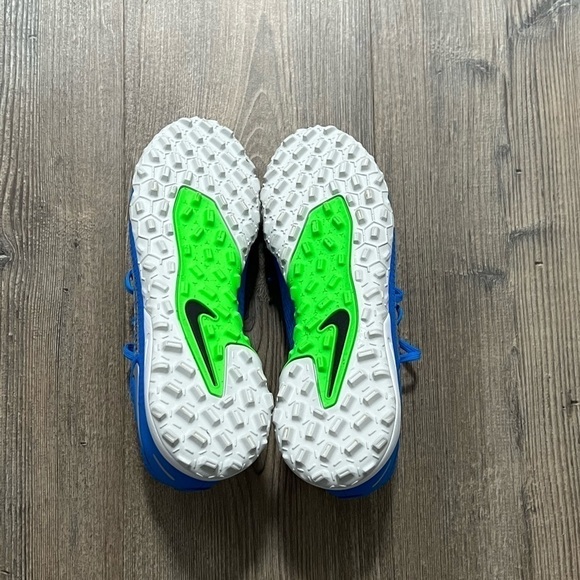 Nike Phantom GT Academy TF Blue/MetallicSilver Turf Soccer Shoes Men’s 5 NWOT